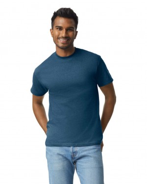 Blue Dask Gildan 2000 Men's T-Shirts | CIWT37094