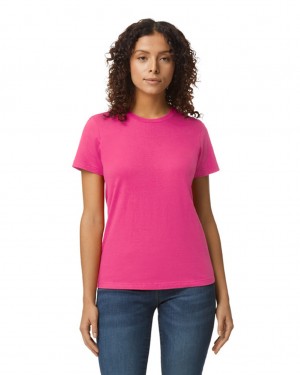 Heliconia Gildan 65000L Midweight Women's T-Shirts | BCDZ25814