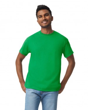 Irish Green Gildan 5000 Men's T-Shirts | FUAQ24871