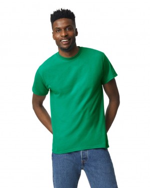 Kelly Green Gildan 8000 Men's T-Shirts | MCBV96732