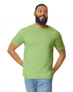 Kiwi Gildan 64000 Men's T-Shirts | LQPB47239