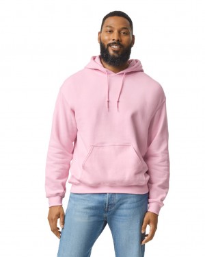 Light Pink Gildan 18500 Hoodie Men's Hoodie | MXNG06125