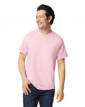 Light Pink Gildan 8000 Men's T-Shirts | DFUL54386