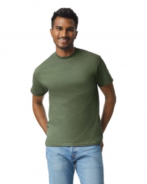 Military Green Gildan 2000 Men's T-Shirts | UVSI63129