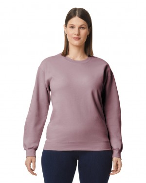 Paragon Gildan SF000 Midweight Fleece Crewneck Women's Sweatshirt | WJSL78095