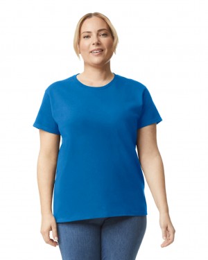 Royal Gildan 2000L Women's T-Shirts | ZAJI36102