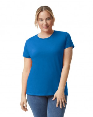 Royal Gildan 880 Women's T-Shirts | NWQG34062