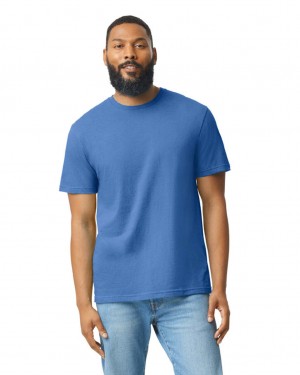 Royal Mist Gildan 67000 CVC Men's T-Shirts | GETL21863