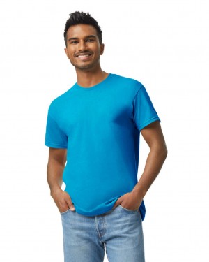 Sapphire Gildan 5000 Men's T-Shirts | AVBM69403