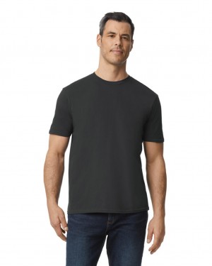 Smoke Gildan 980 Men's T-Shirts | LMAE41273