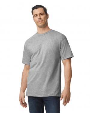 Sport Grey Gildan 2000T Tall Men's T-Shirts | WVYE84573