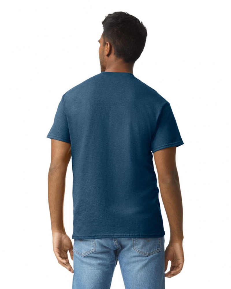 Blue Dask Gildan 2000 Men's T-Shirts | CIWT37094