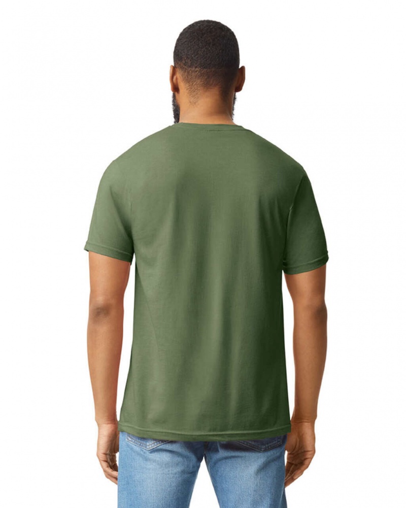 Cactus Gildan 67000 CVC Men's T-Shirts | BLVZ34967