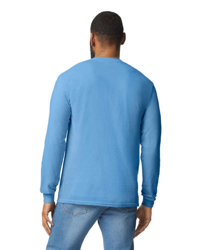 Carolina Blue Gildan 5400 Long Sleeve Men's T-Shirts | GWTB21970