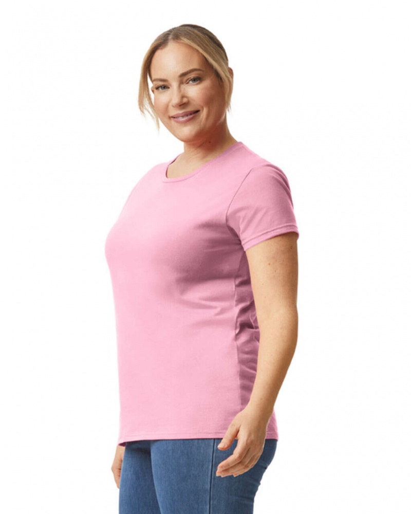 Charity Pink Gildan 880 Women's T-Shirts | HCTN60472