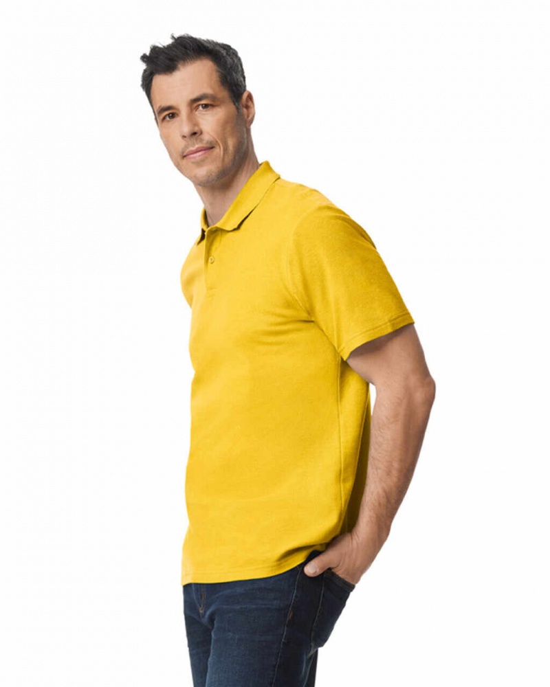 Daisy Gildan 64800 Pique Polo Men's Polo | CTKN37680