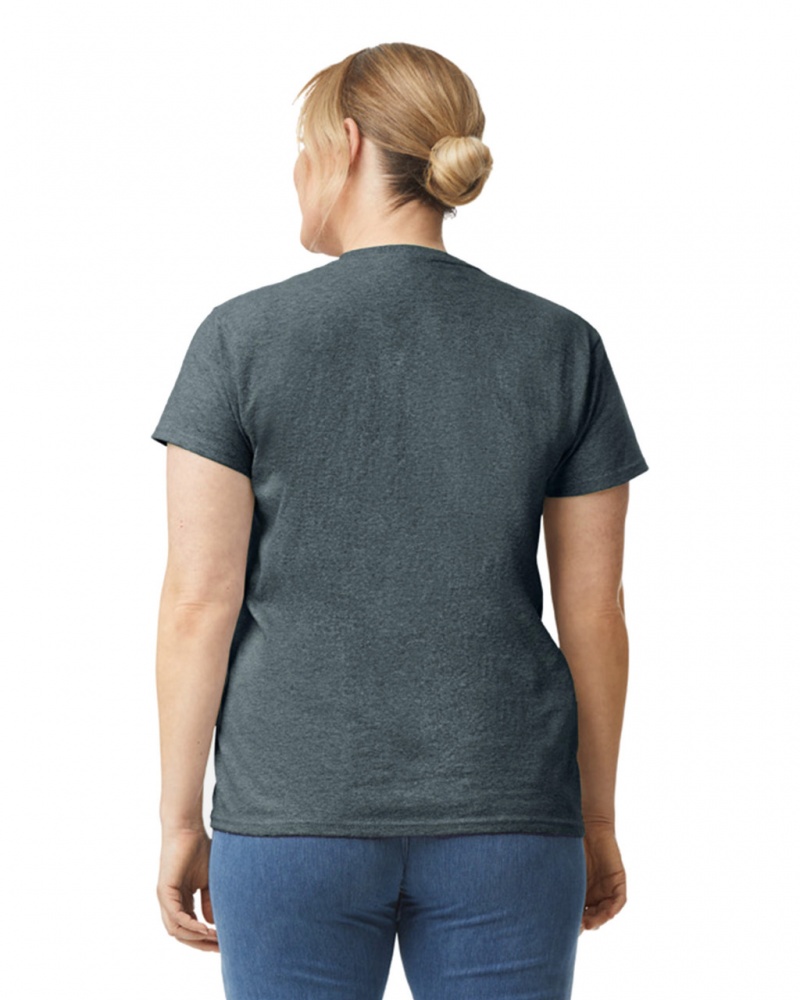 Dark Heather Gildan 2000L Women's T-Shirts | ESYC47950