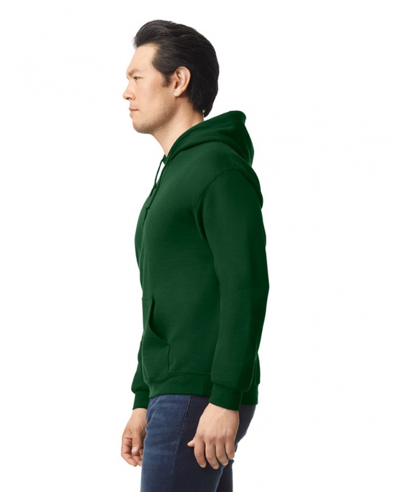 Forest Green Gildan 18500 Hoodie Men's Hoodie | YECU79804