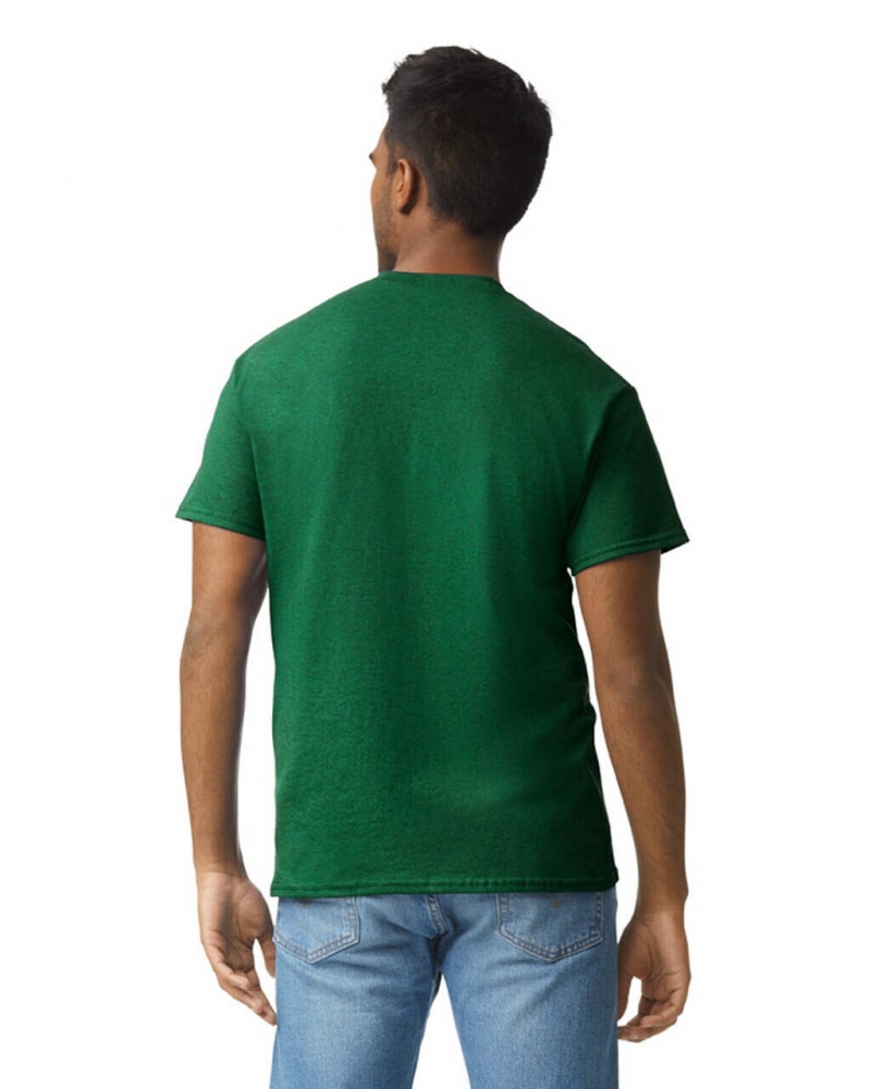 Forest Green Gildan 2000 Men's T-Shirts | URWM56087