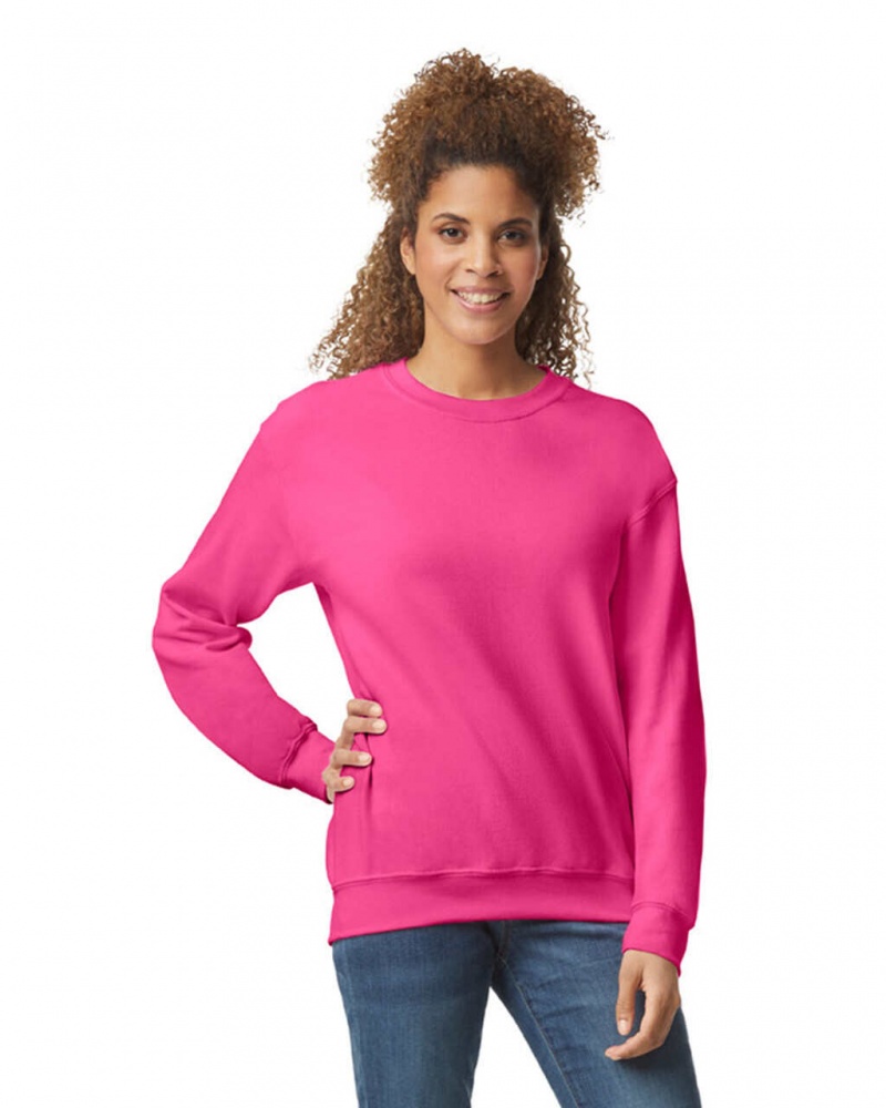 Heliconia Gildan 18000 Crewneck Women\'s Sweatshirt | XVPN41038