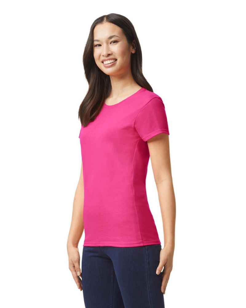 Heliconia Gildan 5000L Women's T-Shirts | JKWB24387