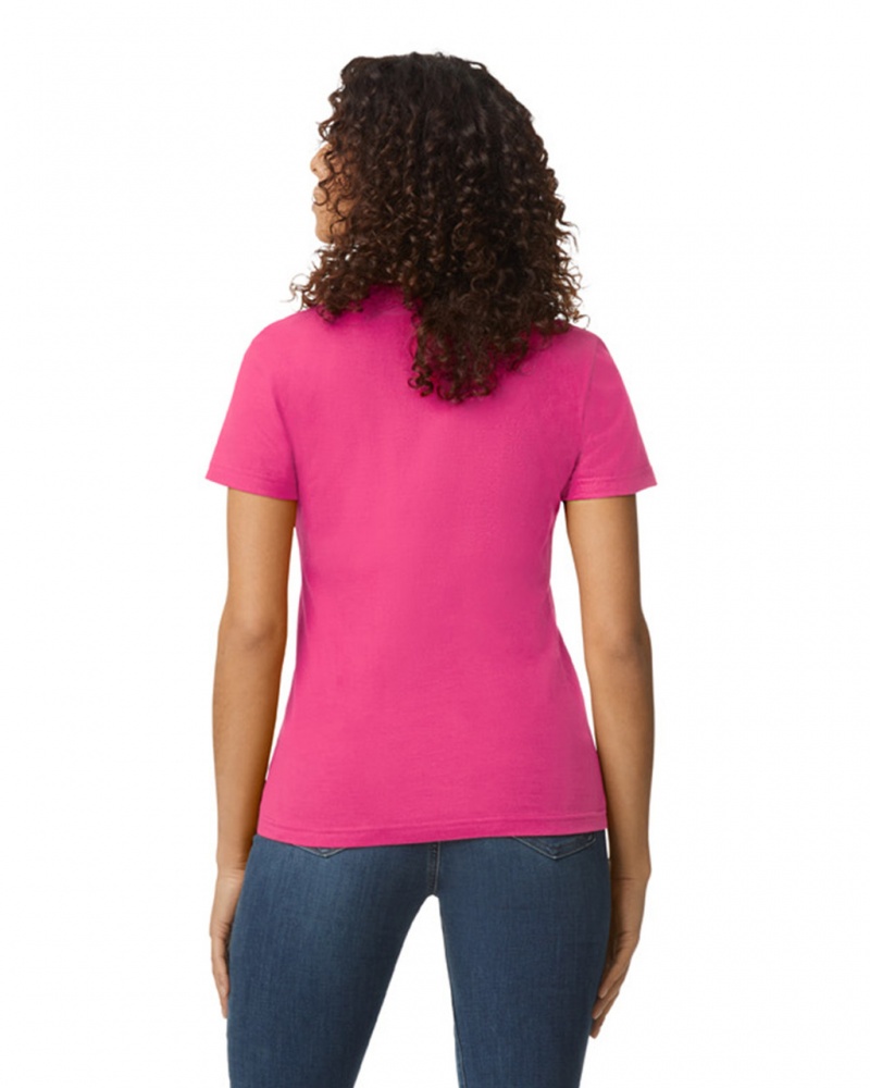 Heliconia Gildan 65000L Midweight Women's T-Shirts | BCDZ25814