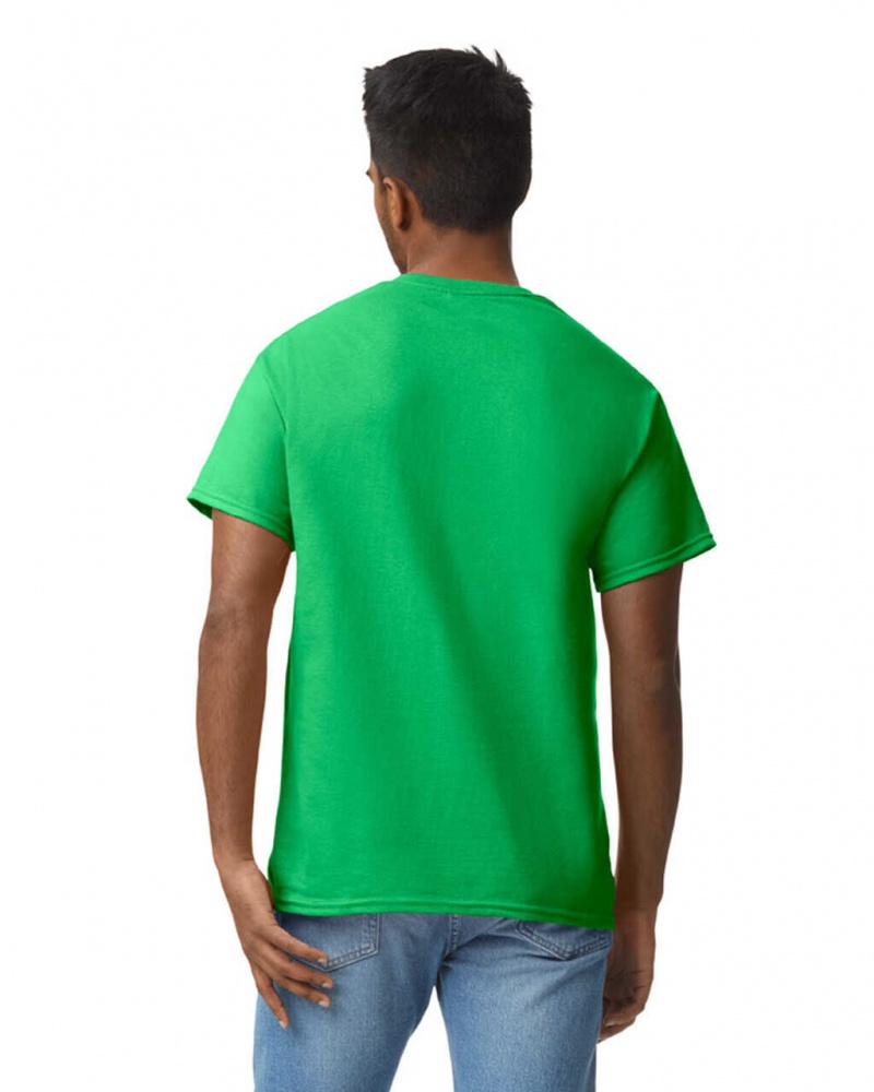 Iris Green Gildan 2000 Men's T-Shirts | EAOX10487