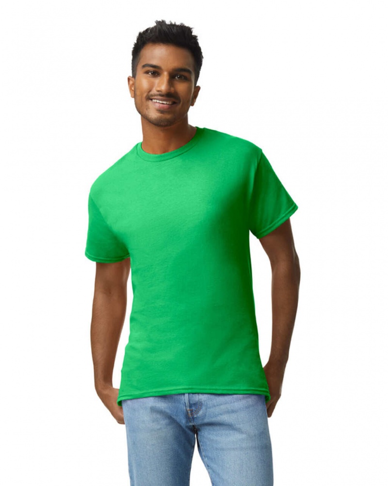 Iris Green Gildan 2000 Men\'s T-Shirts | EAOX10487