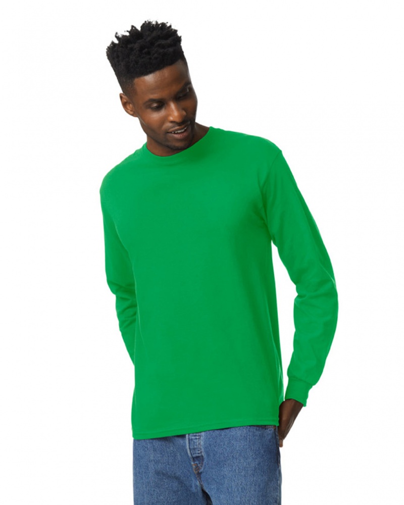 Irish Green Gildan 2400 Long Sleeve Men\'s T-Shirts | PUME07398