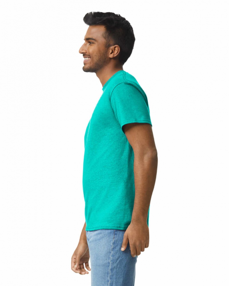 Jade Dome Gildan 2000 Men's T-Shirts | IFCU82563