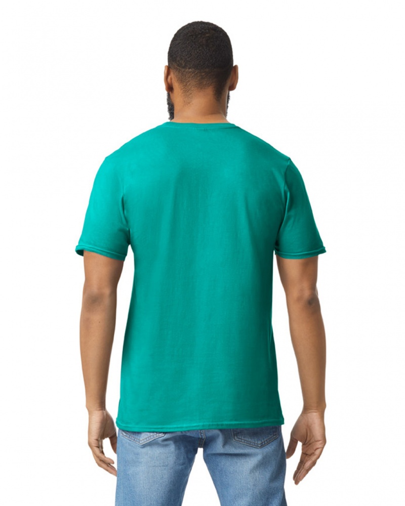 Jade Dome Gildan 64000 Men's T-Shirts | CKVG57369