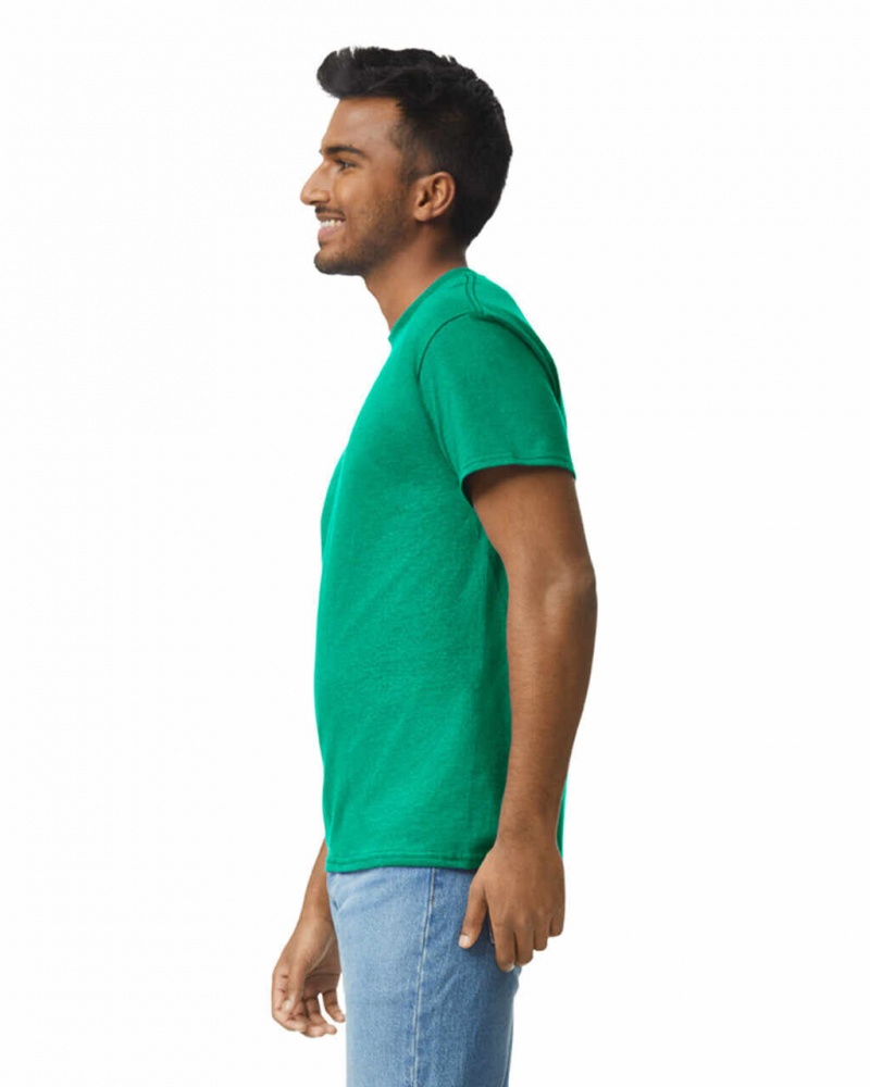 Kelly Green Gildan 2000 Men's T-Shirts | KLHI08961