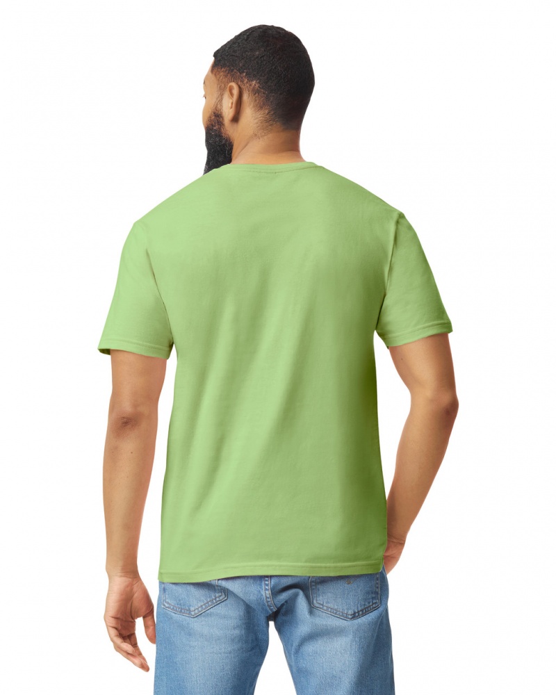 Kiwi Gildan 64000 Men's T-Shirts | LQPB47239