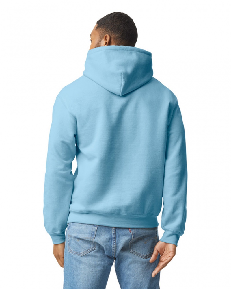 Light Blue Gildan 18500 Hoodie Men's Hoodie | RAWI95348