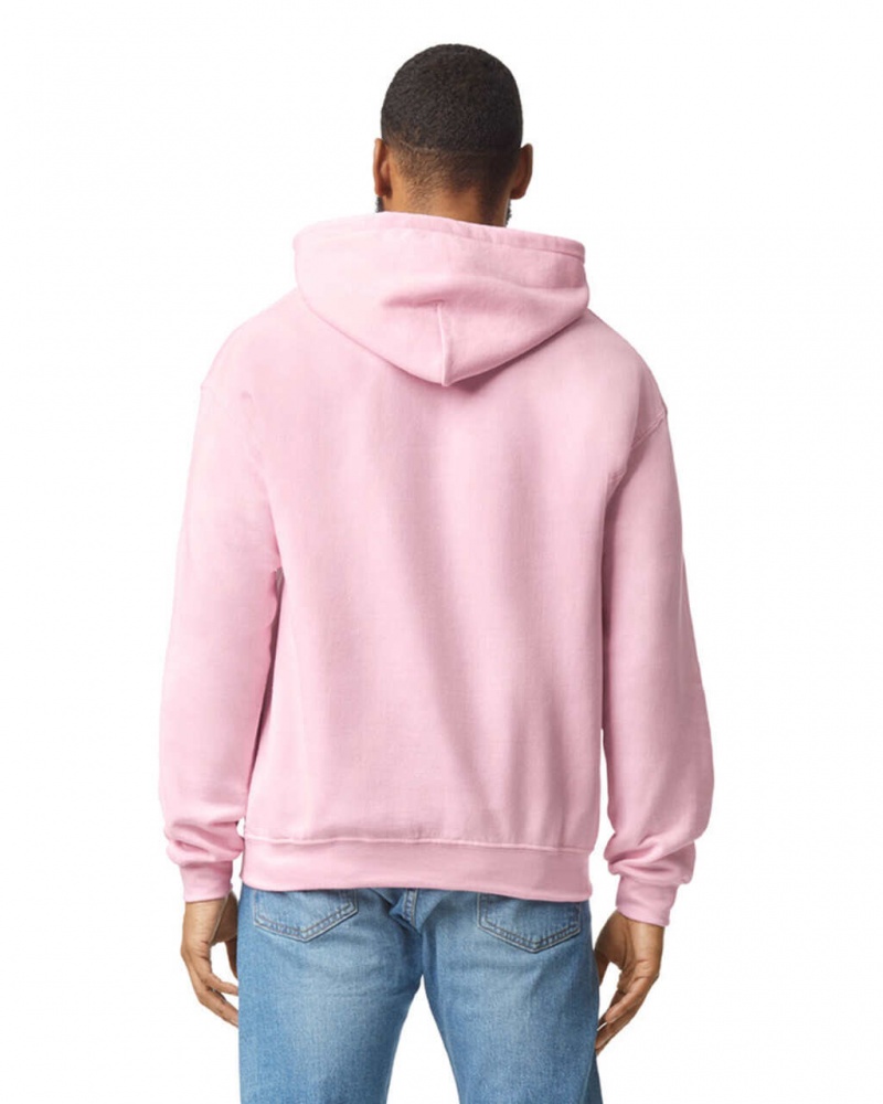 Light Pink Gildan 18500 Hoodie Men's Sweatshirt | HVEA28915