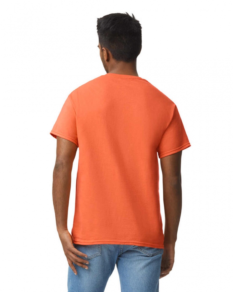 Orange Gildan 2000 Men's T-Shirts | TFLG29685