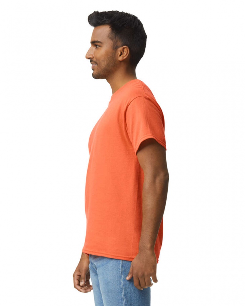 Orange Gildan 2000 Men's T-Shirts | TFLG29685