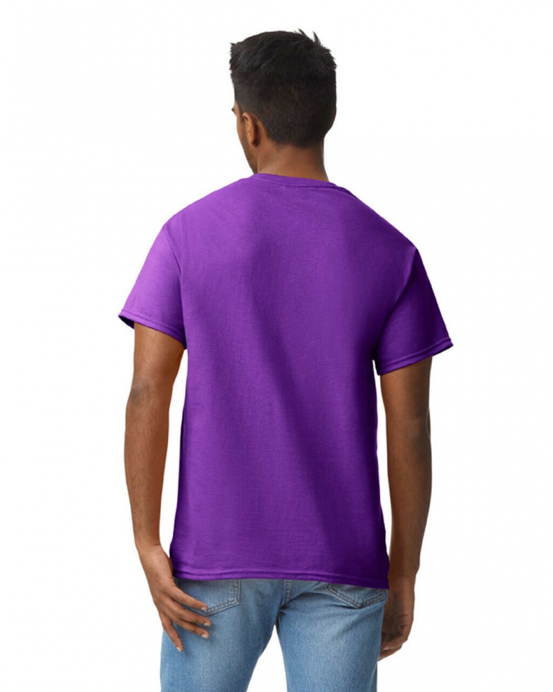 Purple Gildan 2000 Men's T-Shirts | ZJWO56487