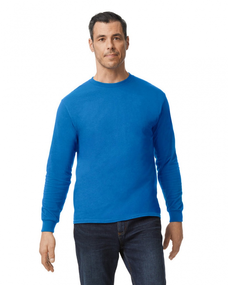 Royal Gildan 5400 Long Sleeve Men\'s T-Shirts | RNHO47910