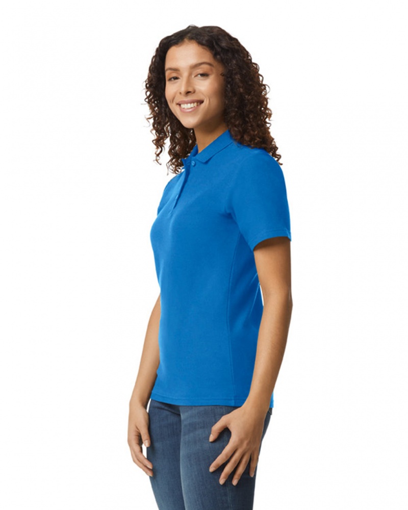 Royal Gildan 64800L Pique Polo Women's Polo | EDMV03127