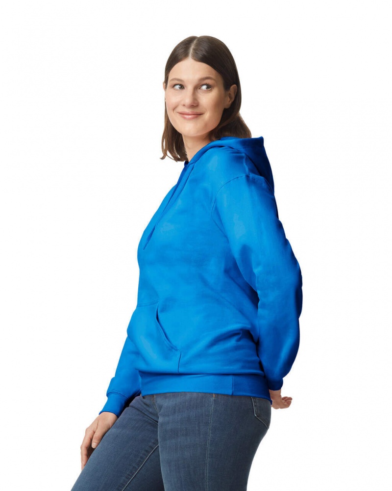 Royal Gildan SF500 Midweight Fleece Women's Hoodie | LXTD72630