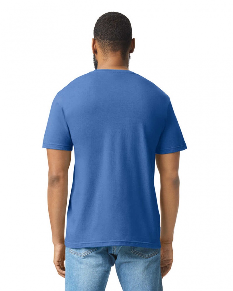 Royal Mist Gildan 67000 CVC Men's T-Shirts | GETL21863