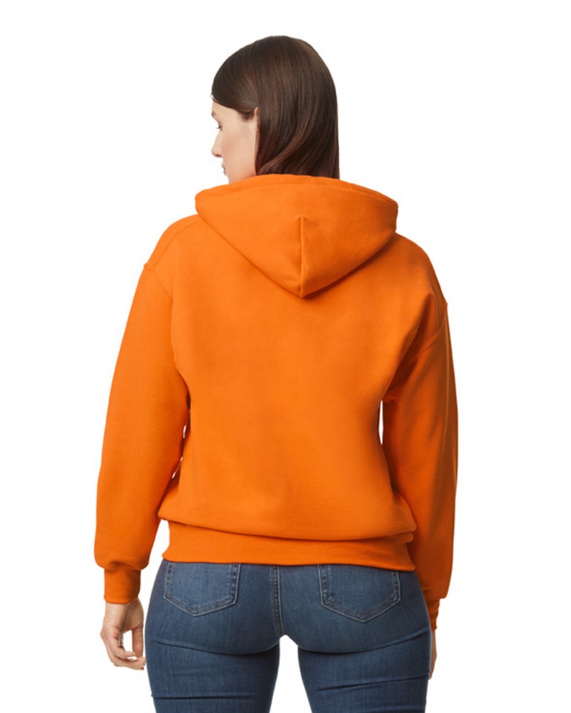 S Orange Gildan 12500 Hoodie Women's Hoodie | VYHB18036