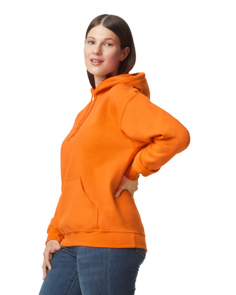 S Orange Gildan 12500 Hoodie Women's Hoodie | VYHB18036