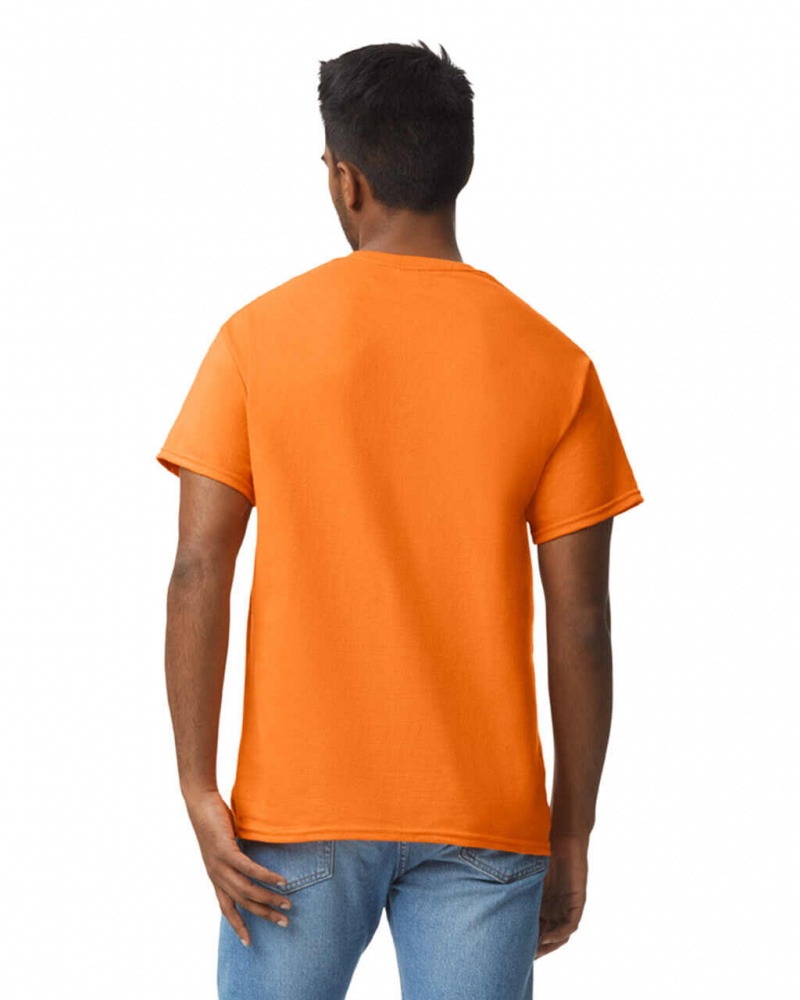 S Orange Gildan 2000 Men's T-Shirts | RHXI81906