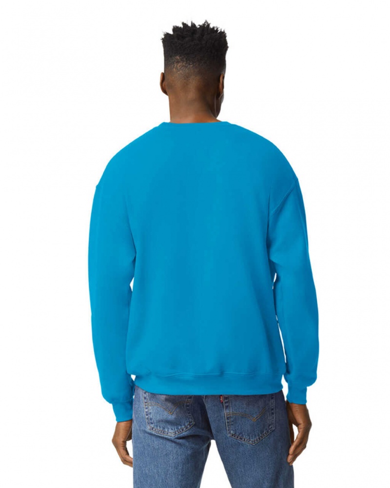 Sapphire Gildan 18000 Crewneck Sweatshirt Men's Sweatshirt | ICEB39021