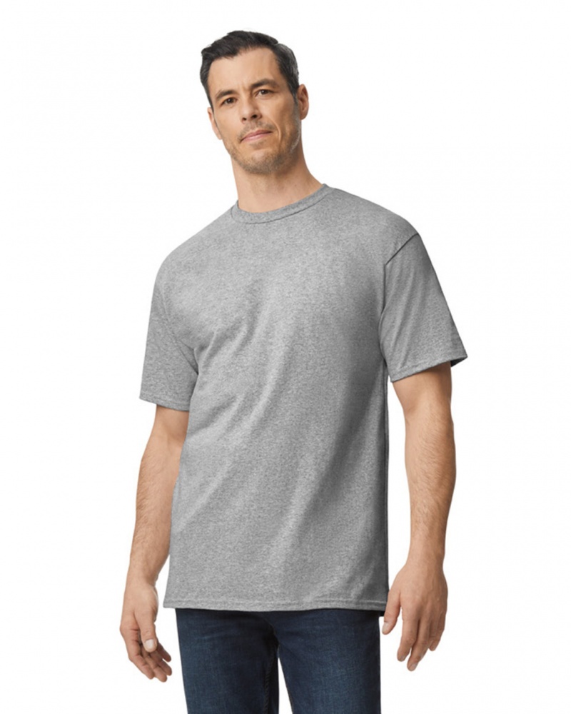 Sport Grey Gildan 2000T Tall Men\'s T-Shirts | WVYE84573