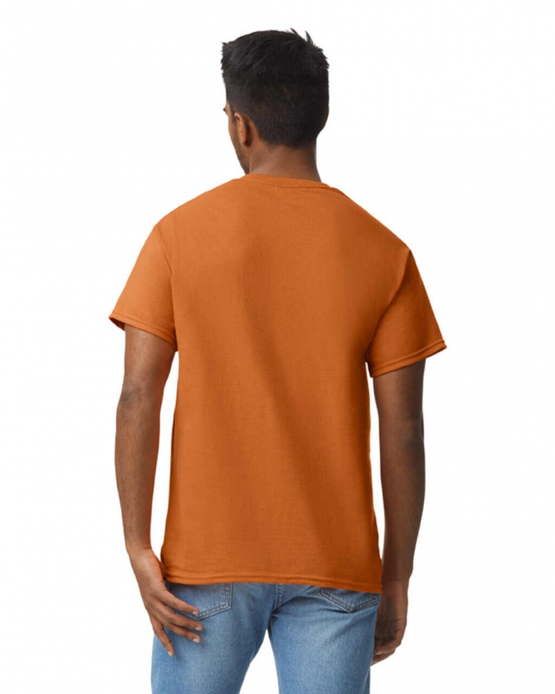 T. Orange Gildan 2000 Men's T-Shirts | ATVI87451