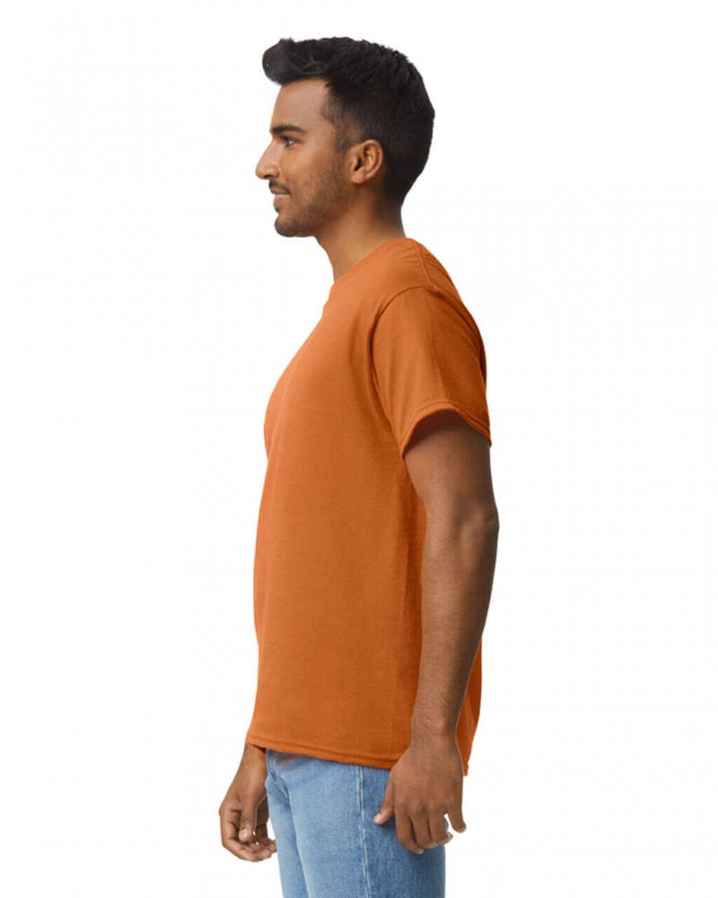 T. Orange Gildan 2000 Men's T-Shirts | ATVI87451