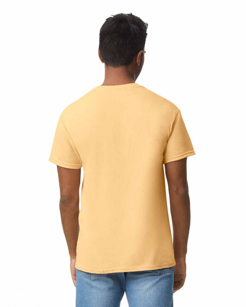 Yellow Haze Gildan 5000 Men's T-Shirts | CKRP25340